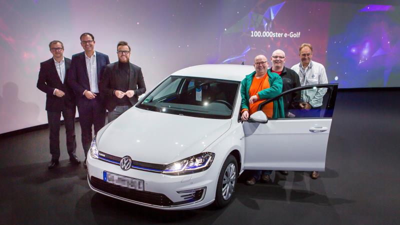 Consegnata la centomillesima E-Golf