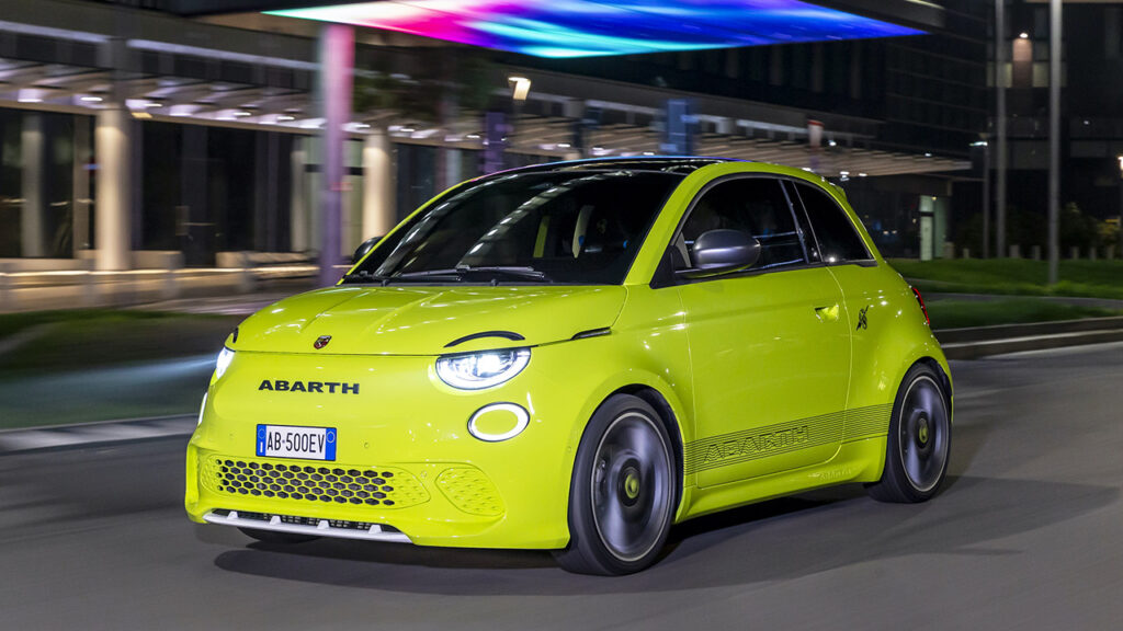 futuro elettrico di Abarth