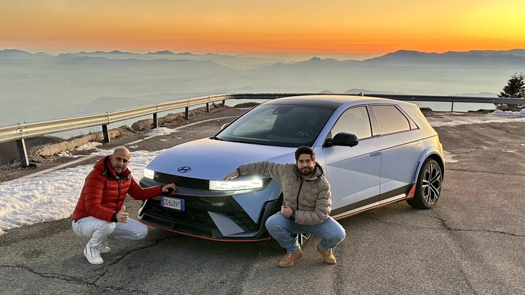 Ioniq5N test drive da brividi