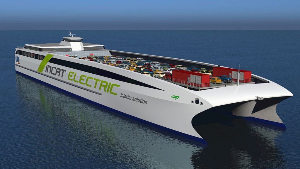 traghetto elettrico da 40 MW