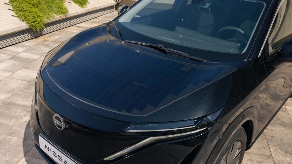 Nissan Ariya solare - automotoelettriche