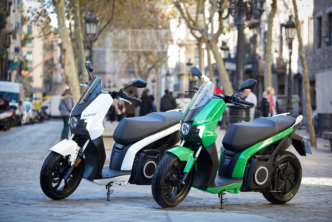 Gli scooter elettrici Silence sono disponibili anche in Italia