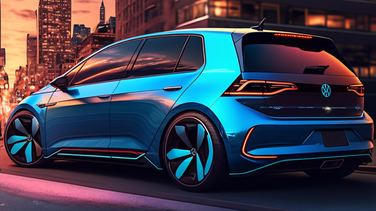 Volkswagen Golf Elettrica! Arriverà nel 2025!