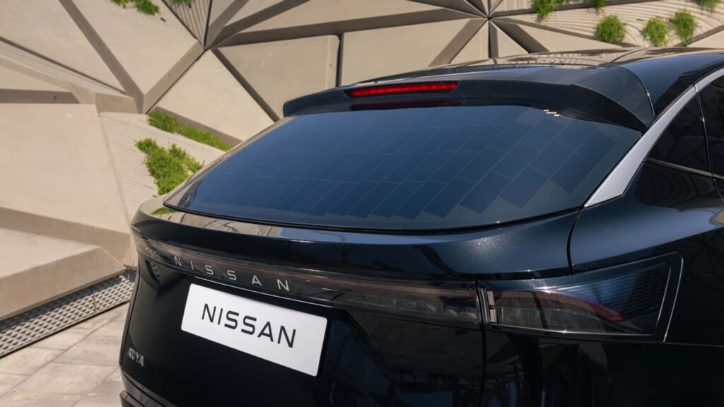 Nissan Ariya solare - automotoelettriche